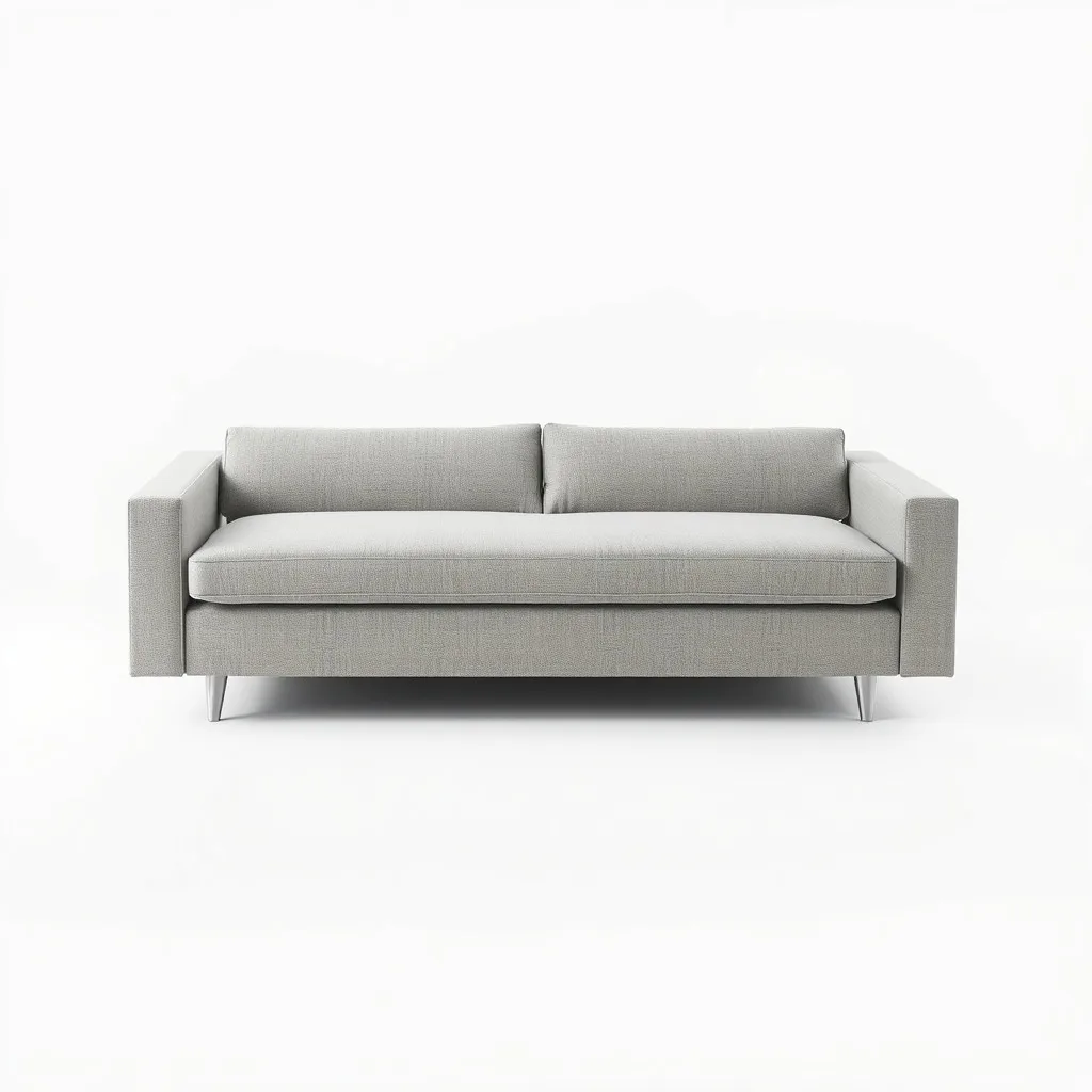 Canapé convertible gris clair clic-clac pour fournisseur professionnel